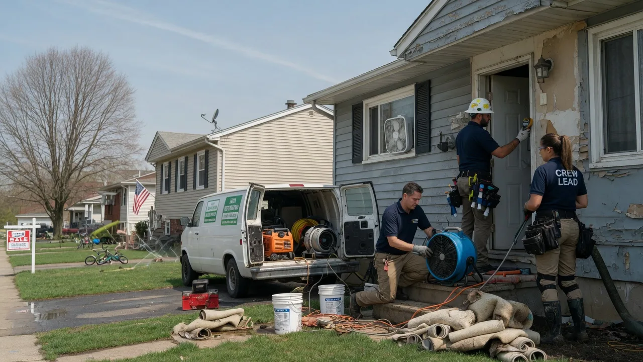 Flood Cleanup in Luxor, PA near me