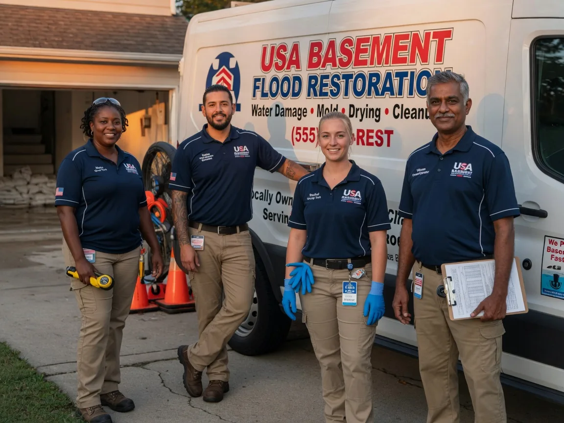 Basement Flood Cleanup company in Luxor, PA