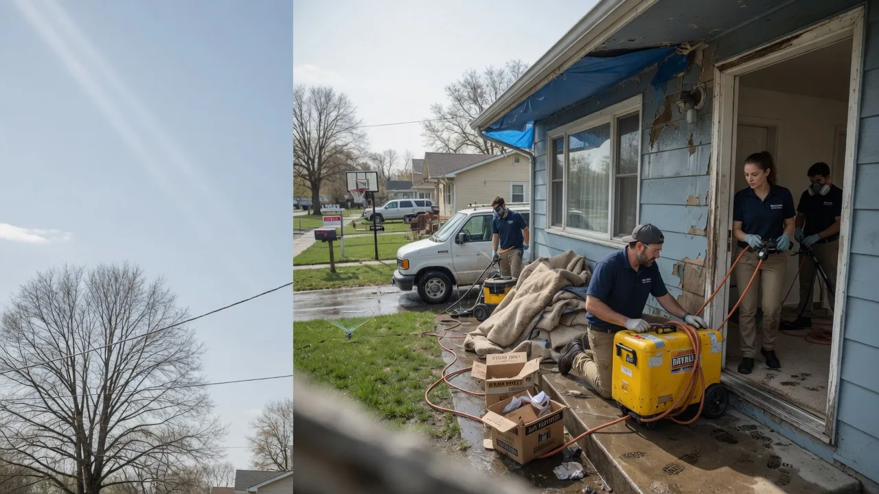 Basement Flood Cleanup in Luxor, PA near me